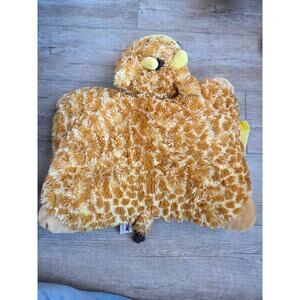 Pillow Pets Giraffe Plush 18” Large Stuffed Animal Toy Brown Yellow Spotted 2010